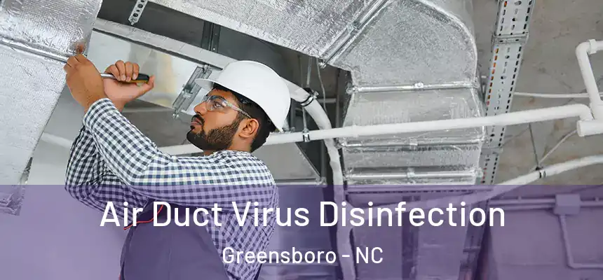 Air Duct Virus Disinfection Greensboro - NC